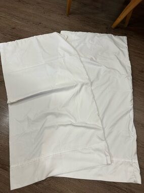 Charisma White Pillowcase Pair - Crisp Bedding Essentials